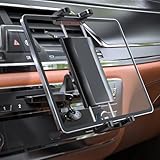 woleyi タブレットホルダー 車 CDスロット取り付け 車載ipadホルダー 携帯電話とタブレット両用 自動車マウントホルダー スマホスタンドカーマウント 調節自在 取り付け簡単 ３６０度回転 ４-１３インチ多機種対応：iPad Pro 12.9 11 9.7 Air mini/iPhoneなど