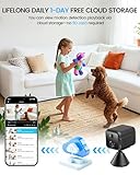 WeChip Mini Camera, 2K HD Wireless Indoor Security Camera, APP Control Nanny Cam with Night Vision, 2 Way Audio, Motion Detection, 21 Days Battery Life, SD/Cloud Storage Space - Image 5