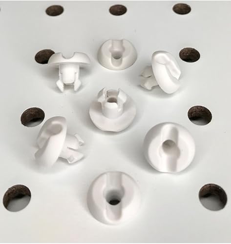 Miniatura 3 de Seguros de clavija para tablero perforado (50 piezas)