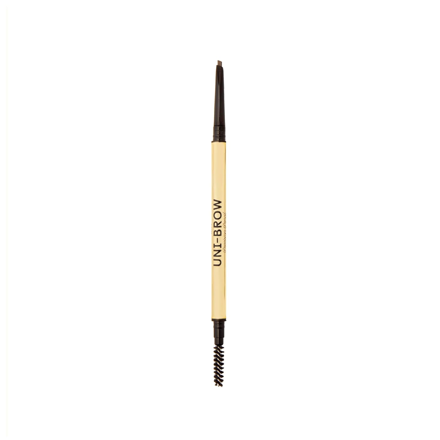 Winky Lux Uni-Brow Precision Eyebrow Pencil, Dual-Ended with Spoolie, Waterproof Longwear Brow Pencil with Micro Tip, Universal Shade for Natural Brows (Brown, Blonde, Taupe)