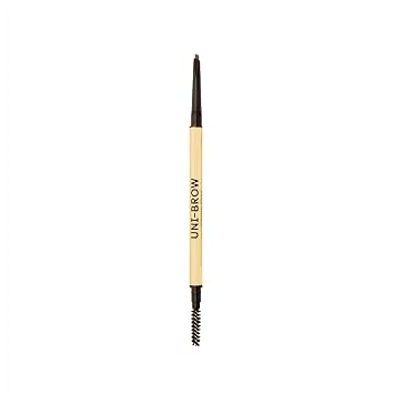 Winky Lux Uni-Brow Precision Eyebrow Pencil, Dual-Ended with Spoolie, Waterproof Longwear Brow Pencil with Micro Tip, Universal Shade for Natural Brows Brown, Blonde, Taupe