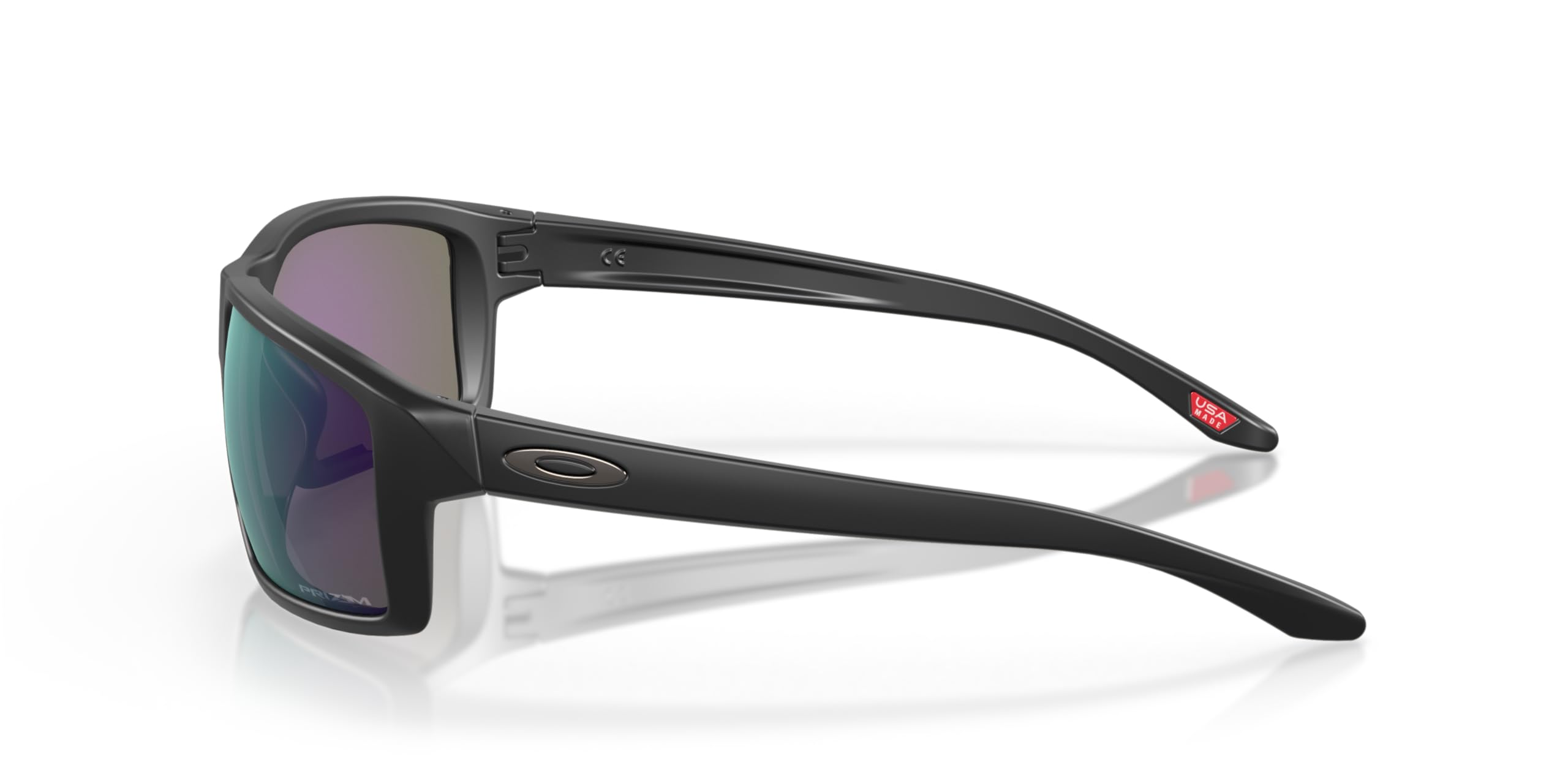 Oakley Gibston, Lunettes de Soleil Mixte, Noir Mat Jade, 60 cm