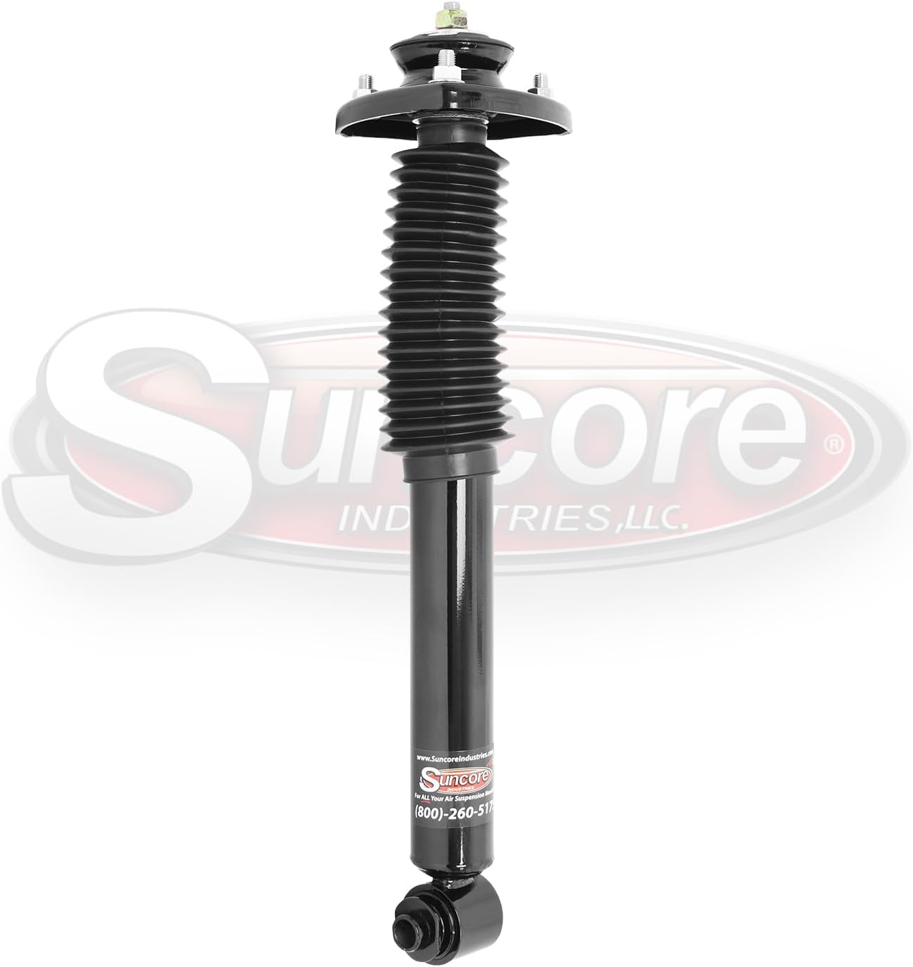 SUNCORE - Rear Gas Shock Absorber with Dust Boot & Top Mount Replacement for 2000-2006 BMW X5