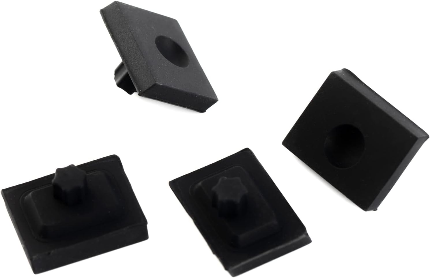 Allstare 826885 Grate Rubber Feet for Wolf CG Series Gas Cooktop Range Burner Grate Pad Rubber Support Bumpers Also Fit Other Brand Stove 4 Pack