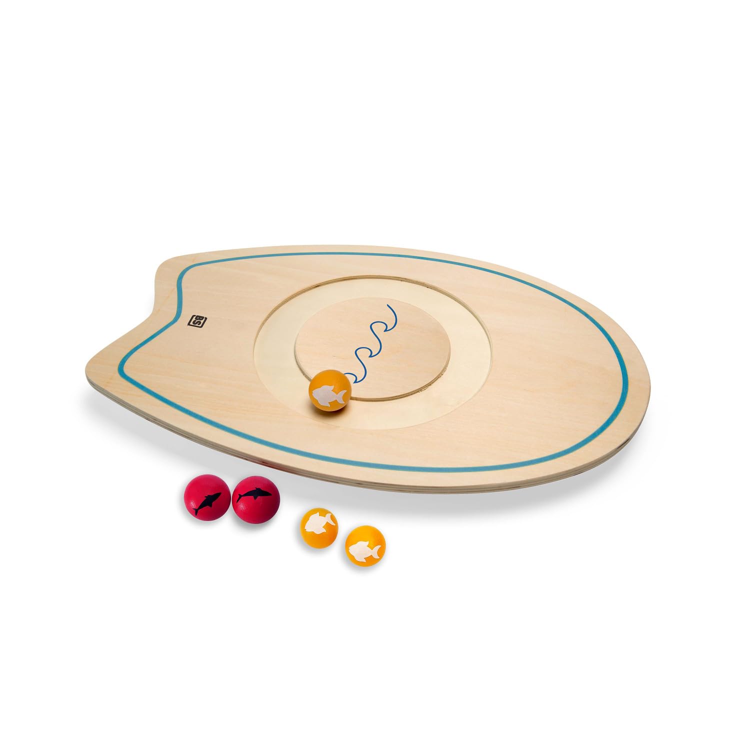 Bs Toys Multicoloured Wooden Balance Board