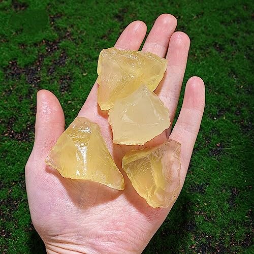 50G Gemstone Citrine Crystal Raw Stone Rough Yellow Quartz Collection Home Decoration Ornaments