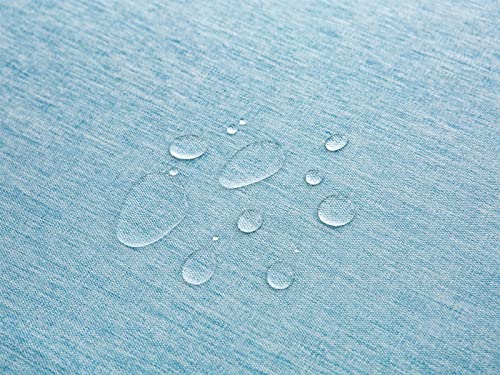 Nappe ronde imperméable et oléophobe 220 cm anti-tache en coton - 7