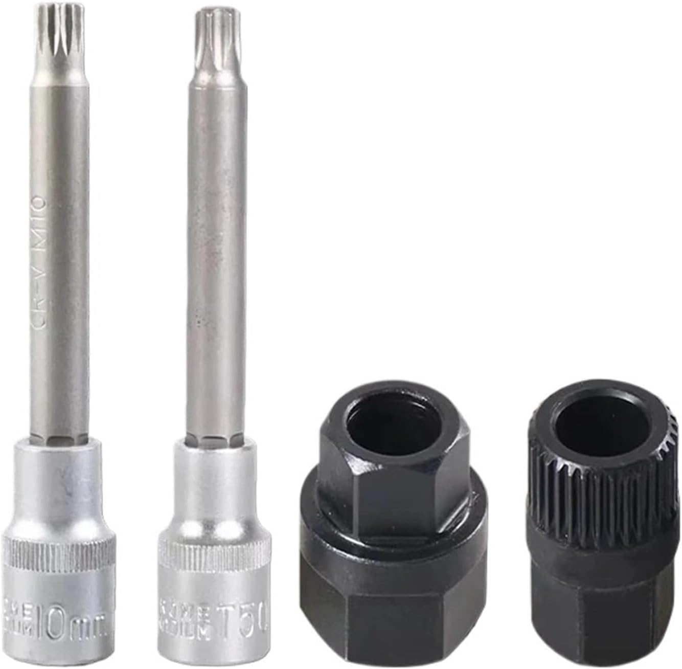 Alternator Decoupler Pulley Tool Kit Pulley Sockets and Shaft Bits Most OAD and OWC Pulleys