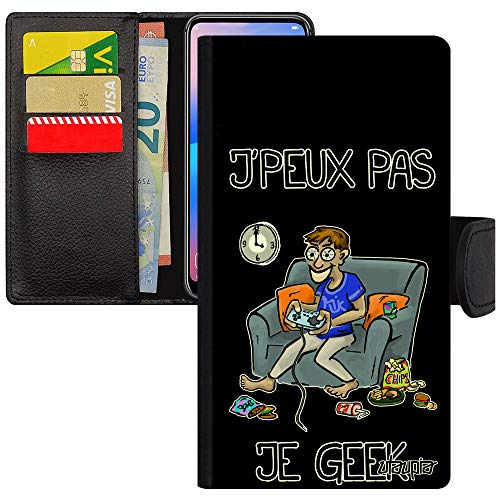 Coque iPhone SE 2022 humour jeux vidéo etui noir de gamer portable