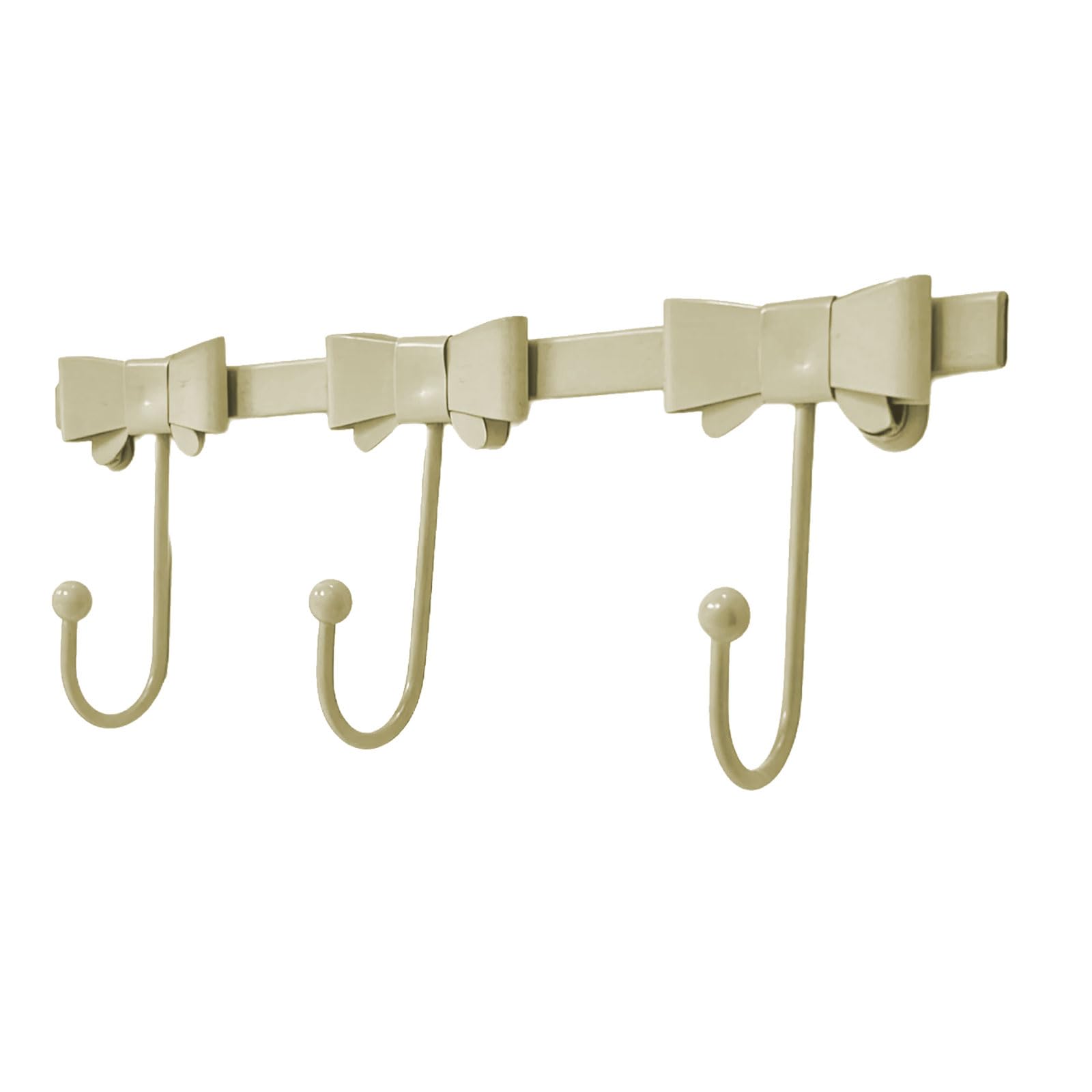 ZEPFJHE Charm Retro Bowknot Design Wall Hook Crafted From Sturdy Iron for Home Offices Decoration Entryway Planner