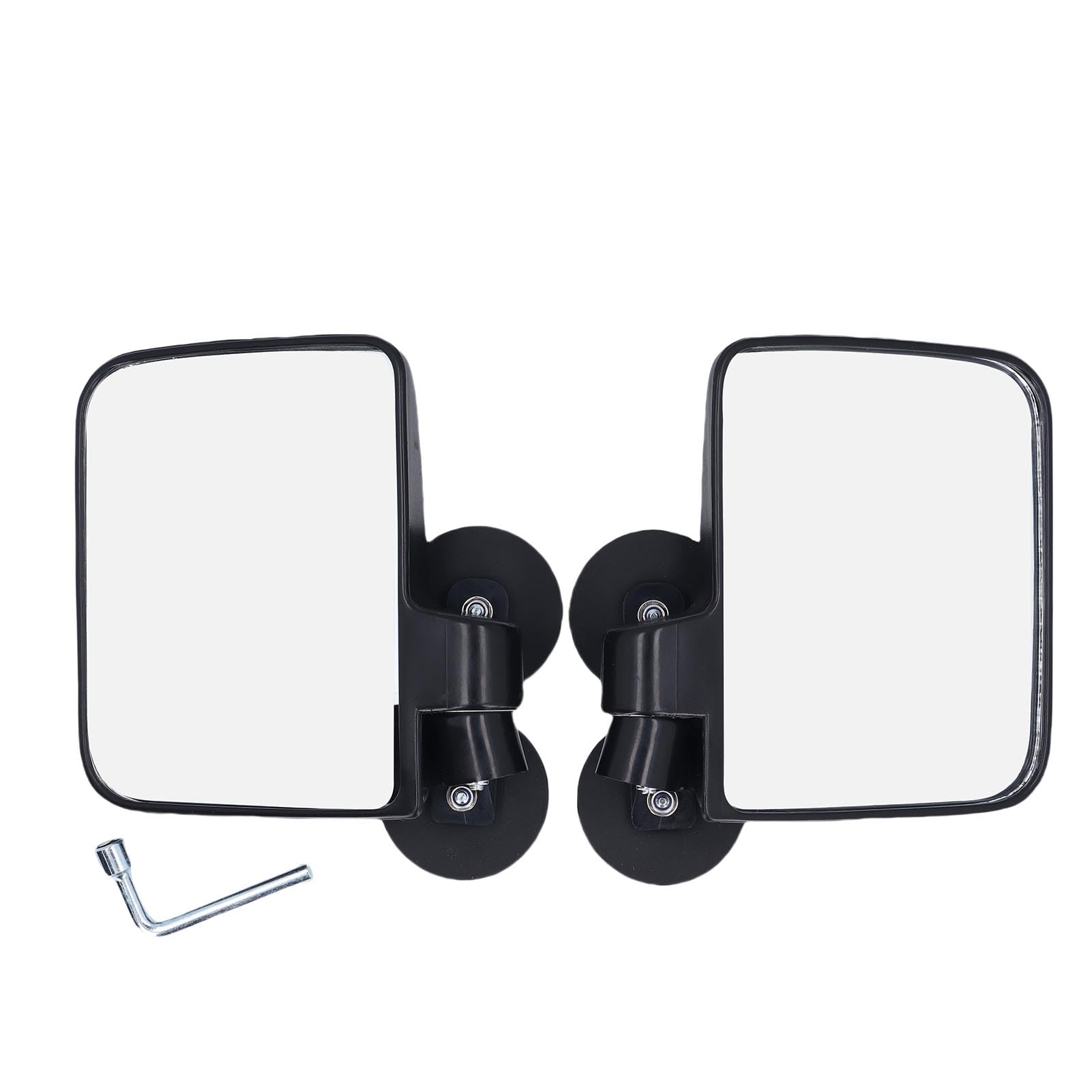 Espejos magnéticos para tractores, Espejo retrovisor universal para tractores, Espejo retrovisor magnético ajustable en ángulo y posición para tractores, bulldozers