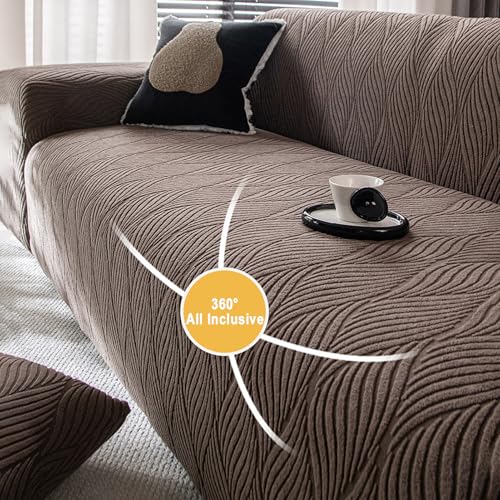Housse de canapé 3 places extensible peluche douce antidérapante
