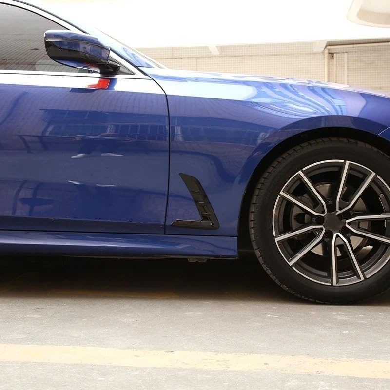 Wykończenie nawiewu powietrza w samochodzie Boczny błotnik Naklejka Dekoracja pasuje do Bmw serii 3 G20 G28 2021-2023