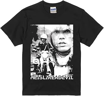 Amazon.co.jp: 悪魔のようなあいつ Tシャツ 黒 Lサイズ ブラック/沢田