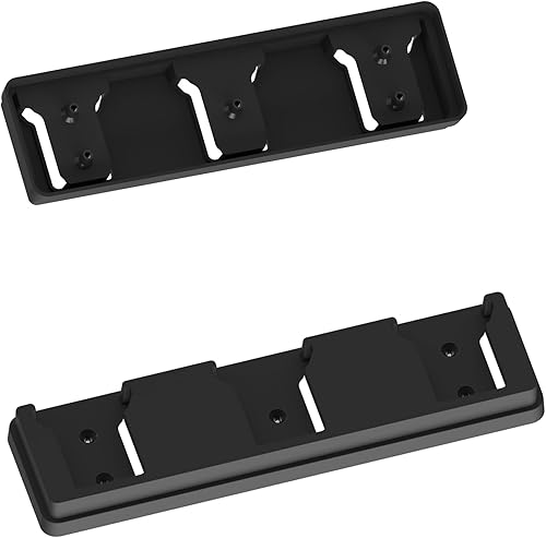 Miniatura 8 de Soporte de batería para batería Milwaukee M18 de 18 V, montaje de 3 ranuras para batería a granel, herramienta de garaje, soporte de batería