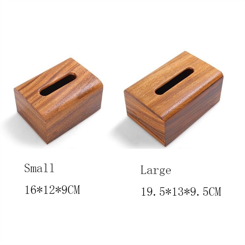 Distributeur de mouchoirs rectangulaire Multifonctionnel en Bois(L)