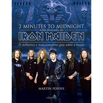 Capa do livro 2 Minutes To Midnight - Atlas Ilustrado Do Iron Maiden