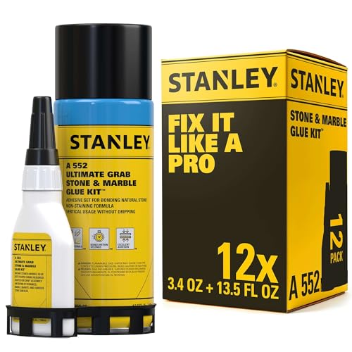STANLEY Instant Stone & Marble Glue with Activator