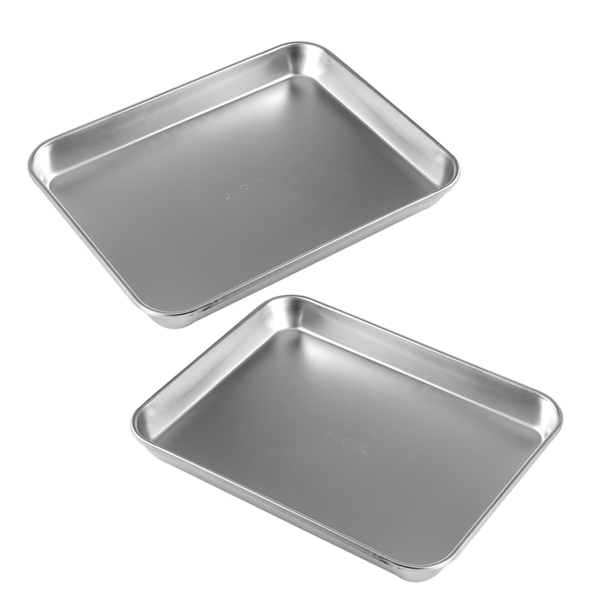 Bandejas de Acero Inoxidable Paquete de 2 Piezas Resistentes y Versátiles para Instrumentos Médicos para Uso en Instalaciones Médicas