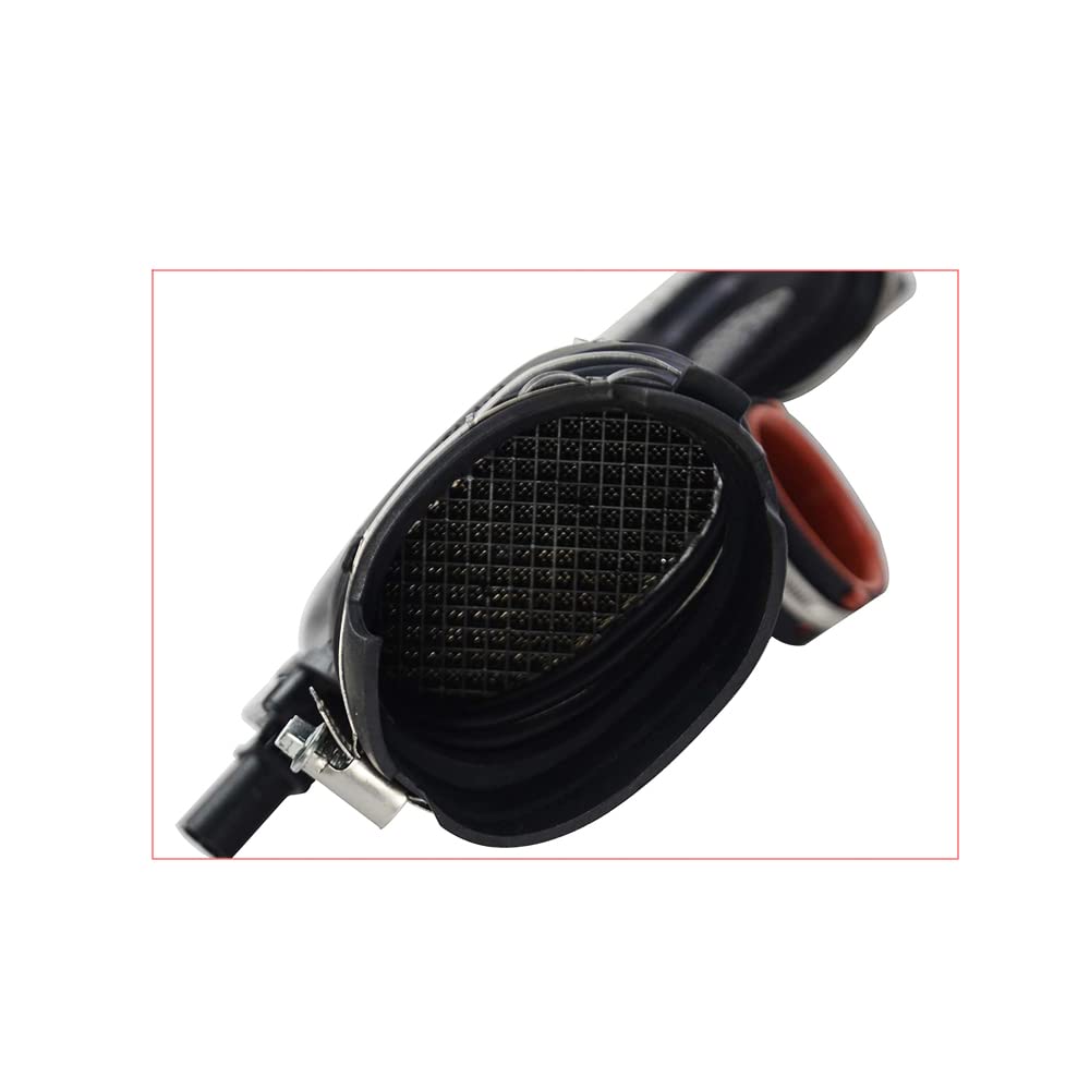 Lufteinlassschlauch 4pin kompatibel mit OM642 W211 W212 S211 S212 W203 W204 | kompatibel mit Mercedes C E G GL GLK M S R Klasse mit Massensensensor 6420903497, 6420906097, 6420906397, 6420907397