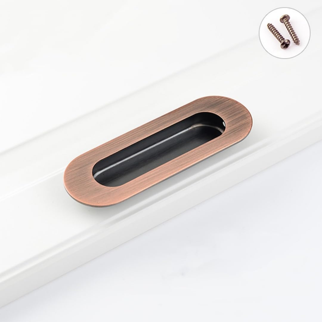 Amazon | SiiRo 2個引き戸 取っ手 埋め込み式スライドドアプル