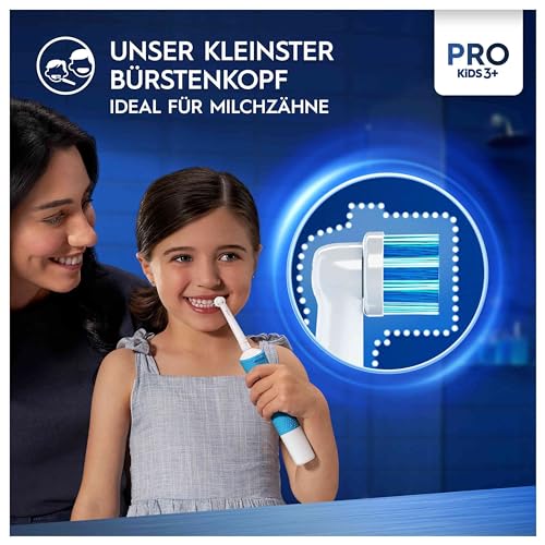 Oral-B Kids Frozen – ORIGINAL Aufsteckbürsten für Elektrische Zahnbürste – Extra Weiche Borsten, Oral-B Zahnbürstenaufsatz für Kinder ab 3 Jahren, Briefkastenfähige Verpackung – Weiß, 8 Stück – Bild 6