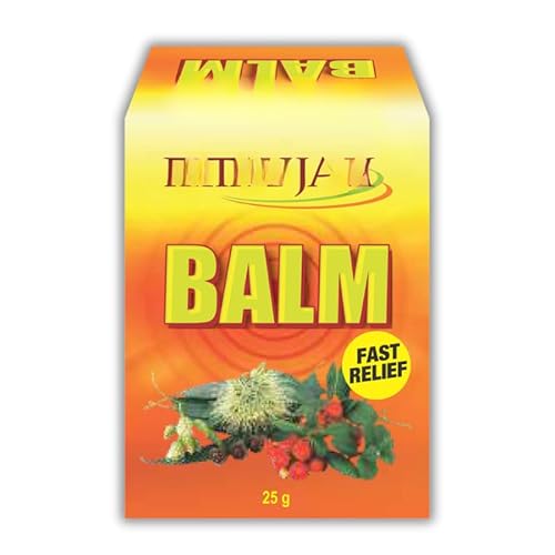Herbal Cold & Headache Relief Balm – 25g (Pack of 5) | Natural Soothing Balm with Ayurvedic Ingredients