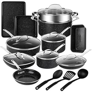 Granitestone 20 Pc Ceramic Cookware...