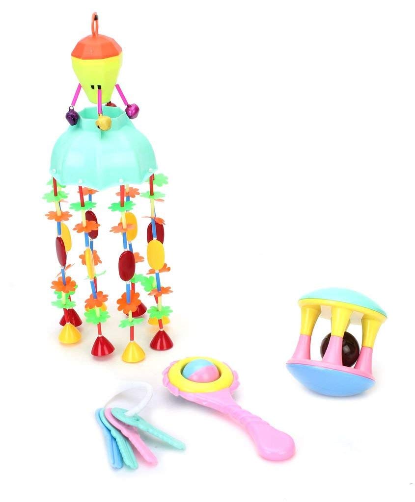 Game Phactory 4 in 1 New Born Baby Boy/Girl Infant Toddler Baby Gift Set (Assorted Colours)-image-32
