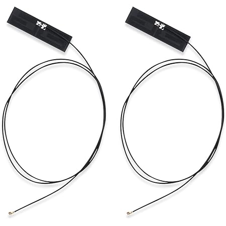 A Pair of 60cm/2ft MHF4 IPEX4 2.4/5g WiFi NGFF M.2 Antennas use for AC 7260 7265 8260 Ngff Card