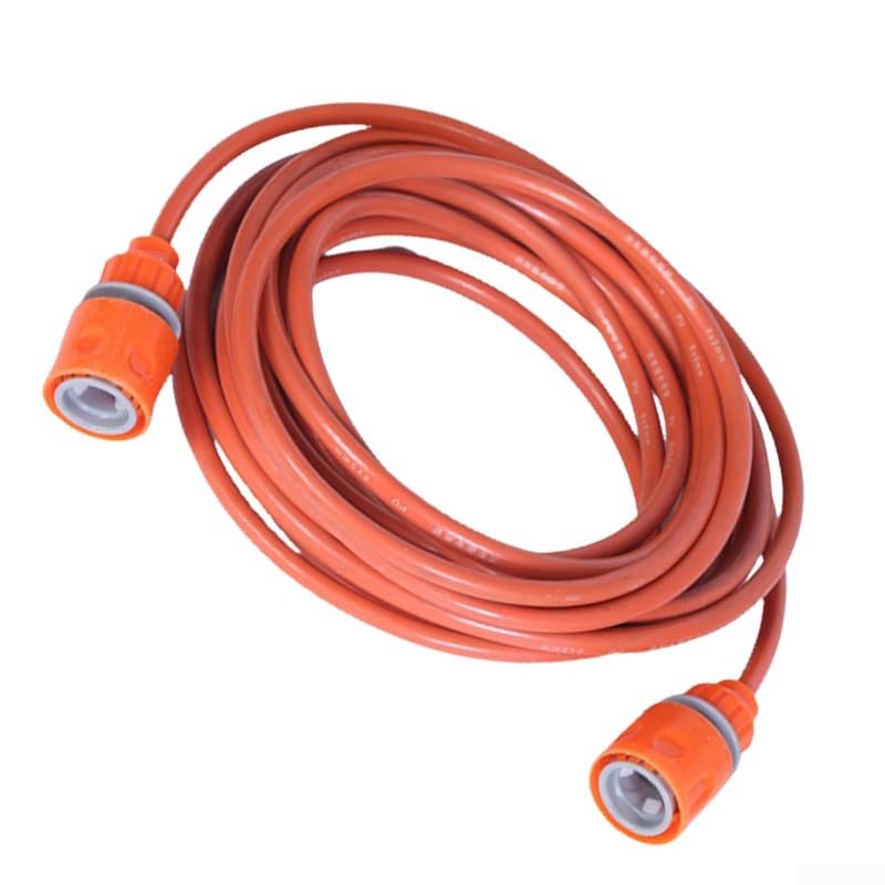 Manguera de agua de jardín de 6 m para lavado de coches, tubo flexible para lavado de coches, riego de césped y tareas de riego de patio al aire libre
