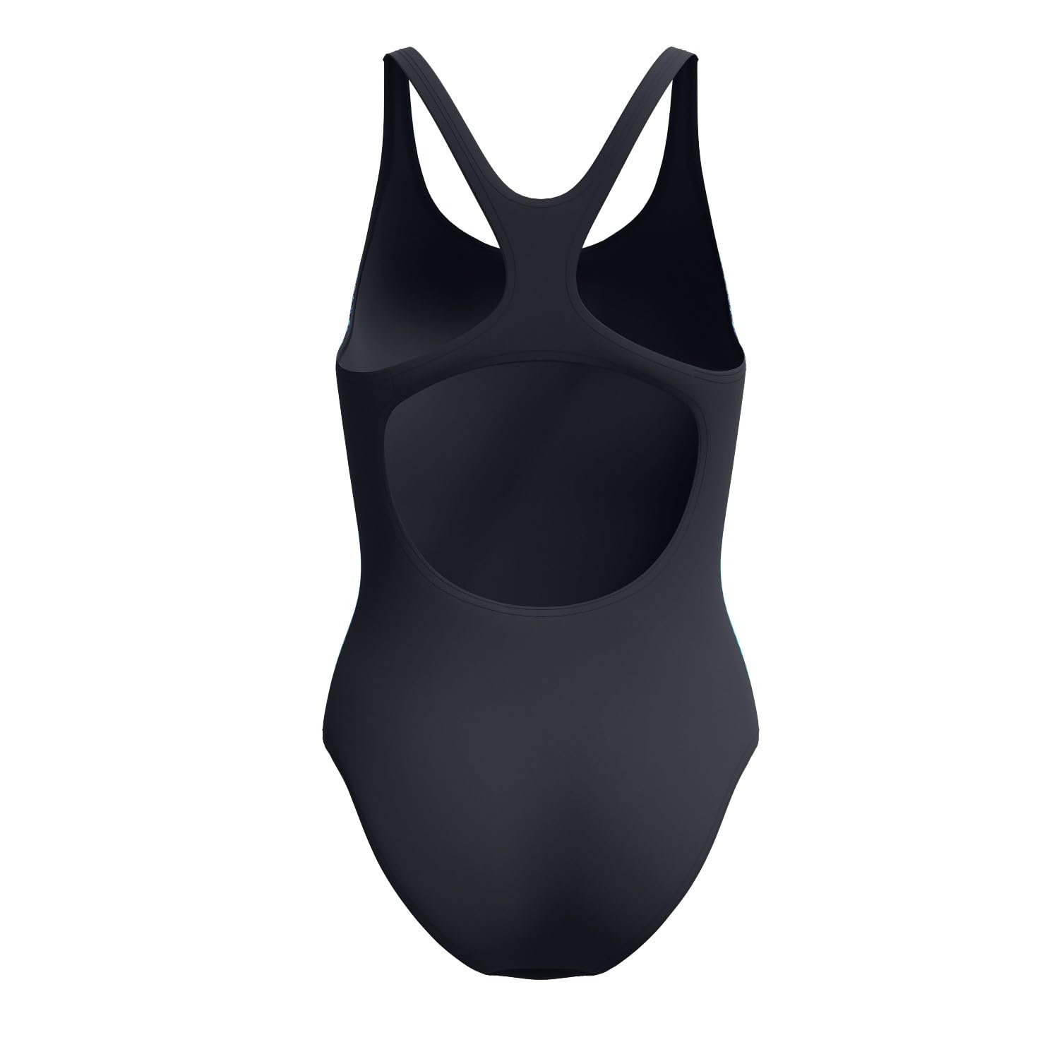 Speedo Traje de baño Medalist con impresión digital para mujer, resistente al cloro, con cobertura media