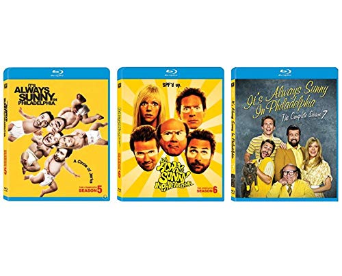 It's Always Sunny in Philadelphia: The Complete Fifth, Sixth and Seventh Seventh Seasons Blu-ray Collection (Season 5, 6 & 7 Bluray Collection)