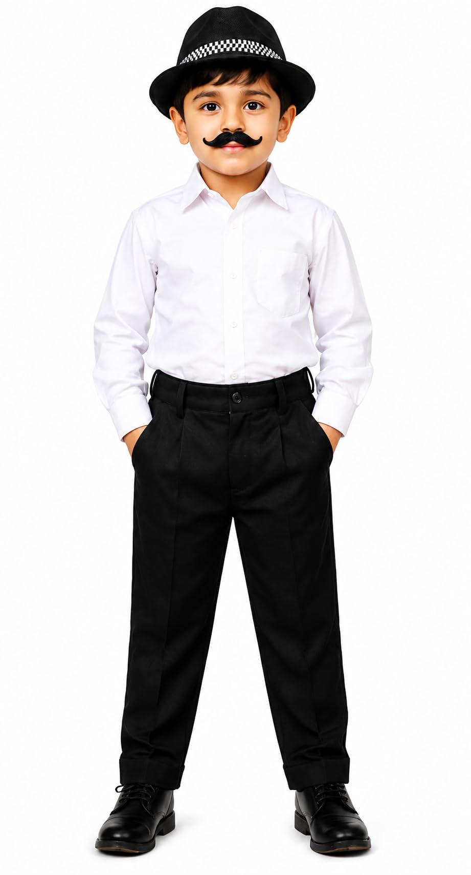 Raj Costume Freedom Fighter Costume for Kids | Independence Day Fancy Dress | Patriotic School Function Dress | Boys & Girls-image-49
