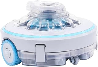Générique Robot Nettoyeur de Piscine sans Fil 27 W,Maison & Jardin, Piscine & Spa, Accessoires pour piscines & spas, Nettoyeurs de Piscine & Produits Chimiques, (Poids 4.28KG)