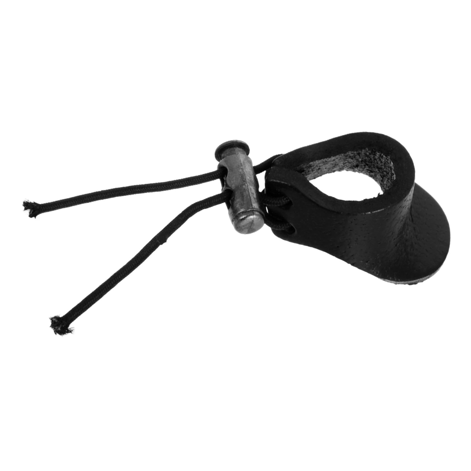 Sosoport Archery Practice Finger Guard Bowstring Finger Saver Comfortable Protective Sleeve