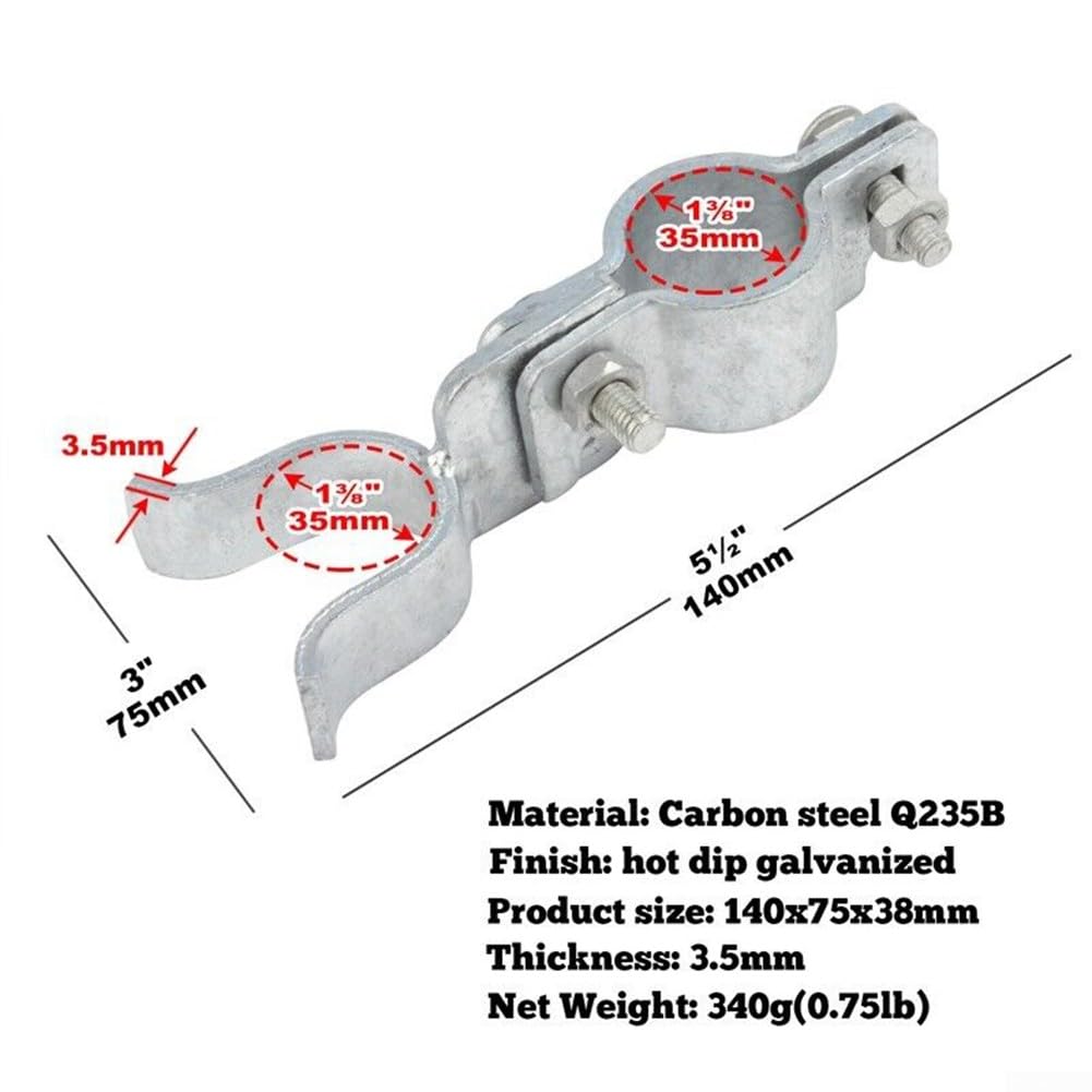 Catena Con Fibbia Di Sicurezza - 2 Pezzi Per Porte, Cancelli E Gabbie - Foto 12