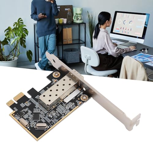 Tarjeta PCI-E Ethernet, Tarjeta de Red Profesional 1000MB para PC de Escritorio miniatura 3