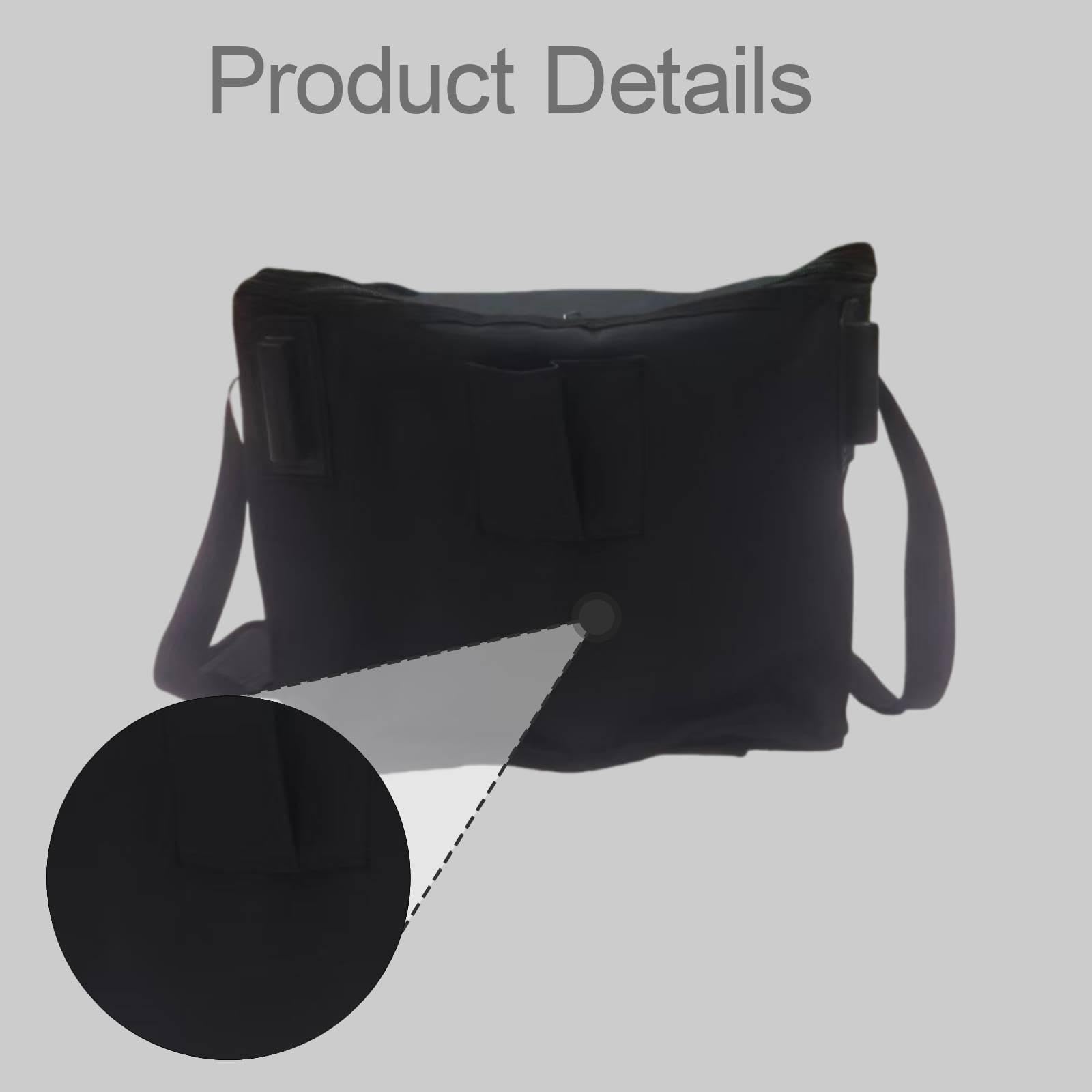 Aufbewahrungstasche mit Großer Kapazität Trainingswagen Ersatz Faltbare Ballträger Tasche Robustes Material Und Breiter Zugang für Balltrai
