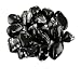 Crystal Allies Materials: 1lb Bulk Tumbled Snowflake Obsidian Stones from South Africa - Large 1" Polished Natural Crystals for Reiki Crystal Healing *Wholesale Lot*