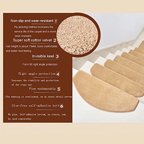 Alfombrillas de sisal para escaleras que evitan resbalones y caídas 4
