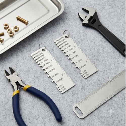 Calibrador de Grosor para Metal y Alambre Multifuncción miniatura 7