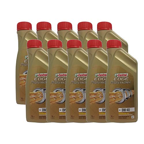 Preisvergleich Produktbild Castrol Edge Professional A3 0W-40 mit Titanium FST 10x1 Liter