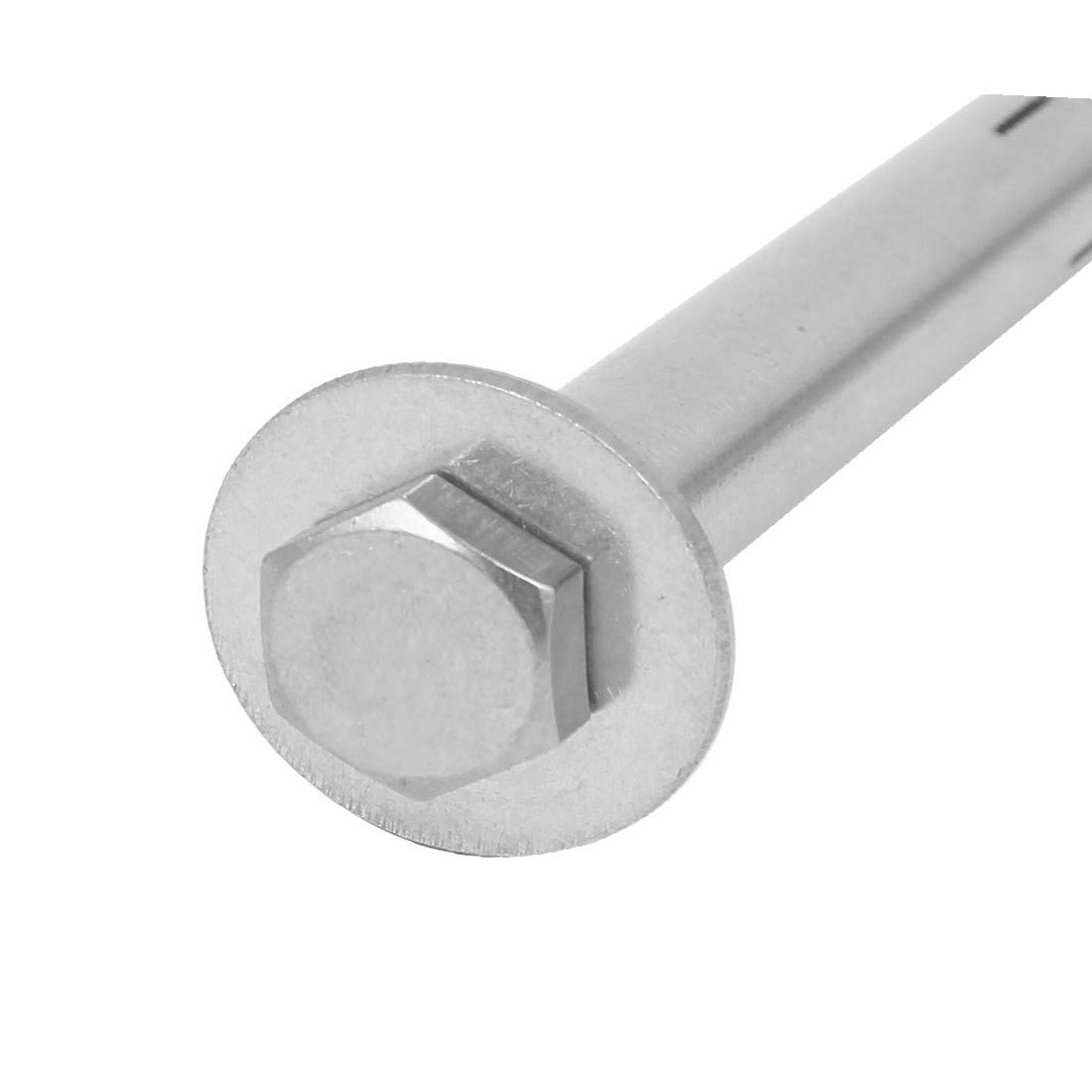 Tornillo de expansión Pernos de anclaje Perno de expansión de anclaje de manga de cabeza hexagonal de acero inoxidable 304 de eficacia confiable M8 x destacado 100mm 2 uds
