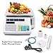BAIODNB Electronic Price Computing Scale, Digital Deli Weight Scales with Barcode Printer,Commercial Food Fruit Meat Produce Counting Weight for Retail Store, Kitchen, Restaurant Market