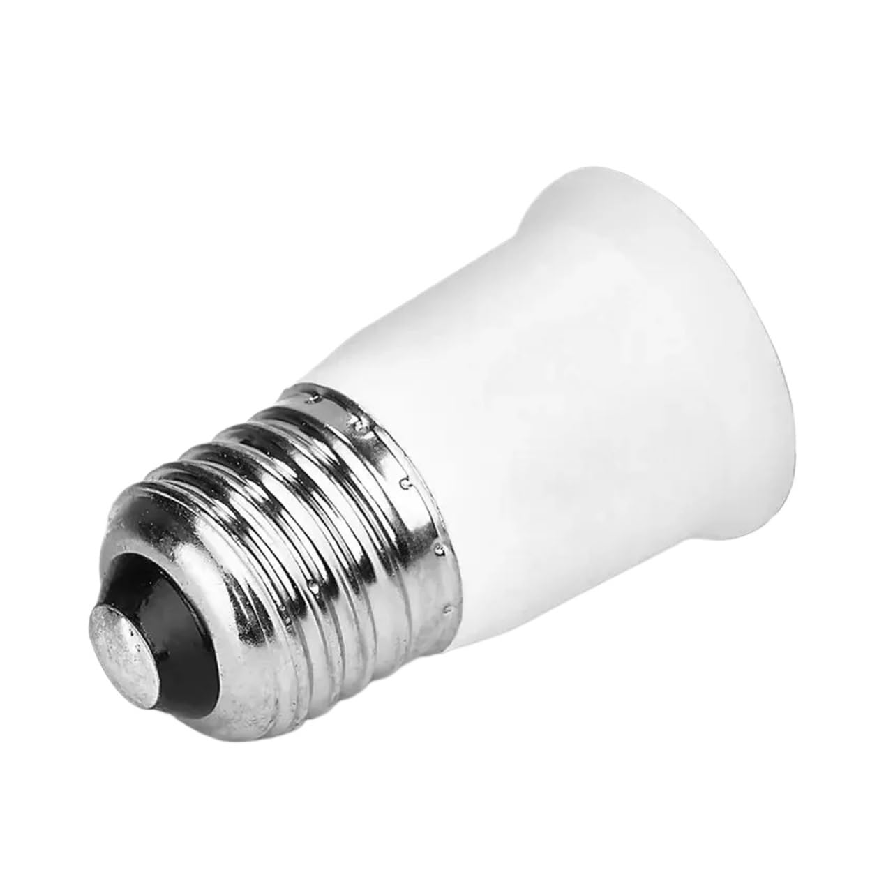 Generico Presa di prolunga da E14 a Adattatore E27 a Portalampada Convertitore Base lampada a LED Luce