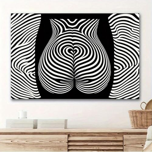 Impression sur toile abstraite de torse pour habiller un mur