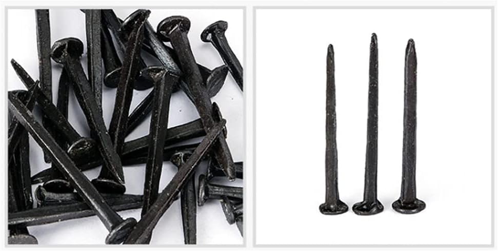 Clavos surtidos para madera, clavos pequeños de hierro negro de 13 mm, paquete de aproximadamente 100 gramos miniatura 6