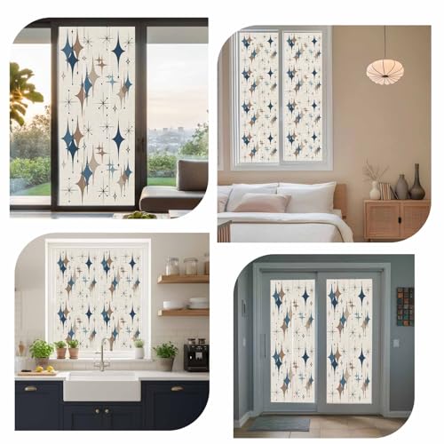 Película decorativa frosted para ventanas 17.7x39.3 pulgadas miniatura 4