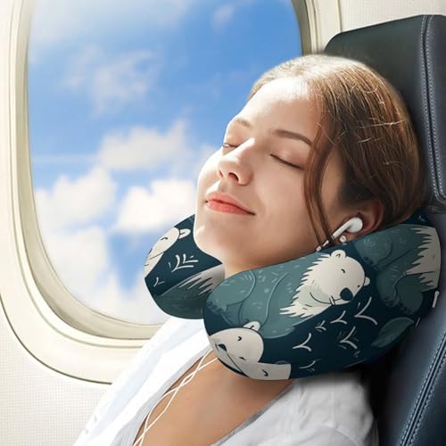 Almohada de espuma viscoelástica tamaño único para cuello miniatura 3